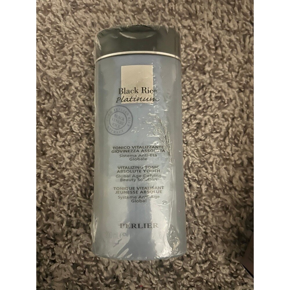 Perlier Black Rice Platinum Face Tonic Lotion